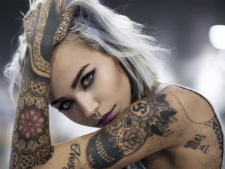 Picture of the sexy profile of AlexaSpace, for a very hot webcam live show !